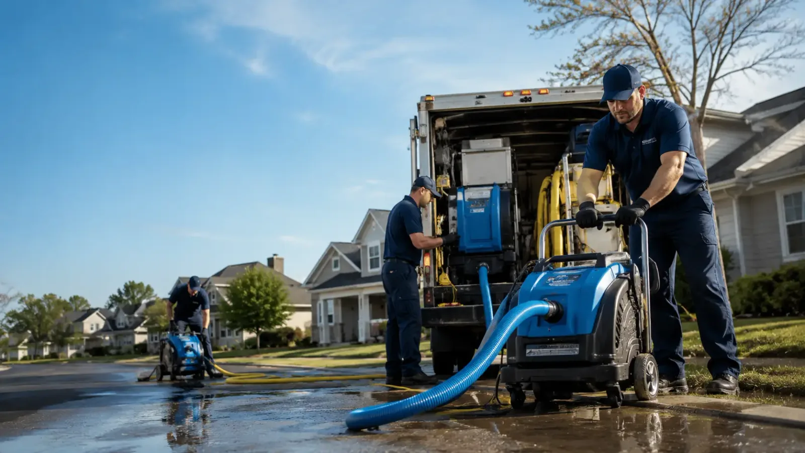 Flood Damage Cleanup in Genoa, WV